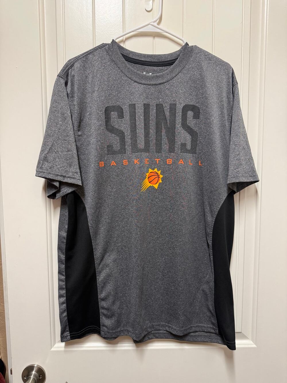 Phoenix Suns Basketball NBA Athletic performance Shirt Men's X Large Gray/black